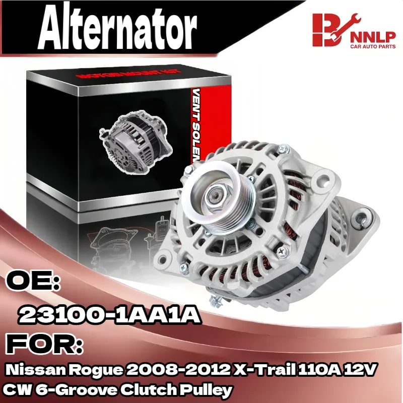 Генератор для Nissan Rogue 2008-2012 X-Trail 110A 12V CW 6-канальный шкив сцепления
Генератор для Nissan Rogue 2008-2012 X-Trail 110A 12V CW 6-канальный шкив сцепления