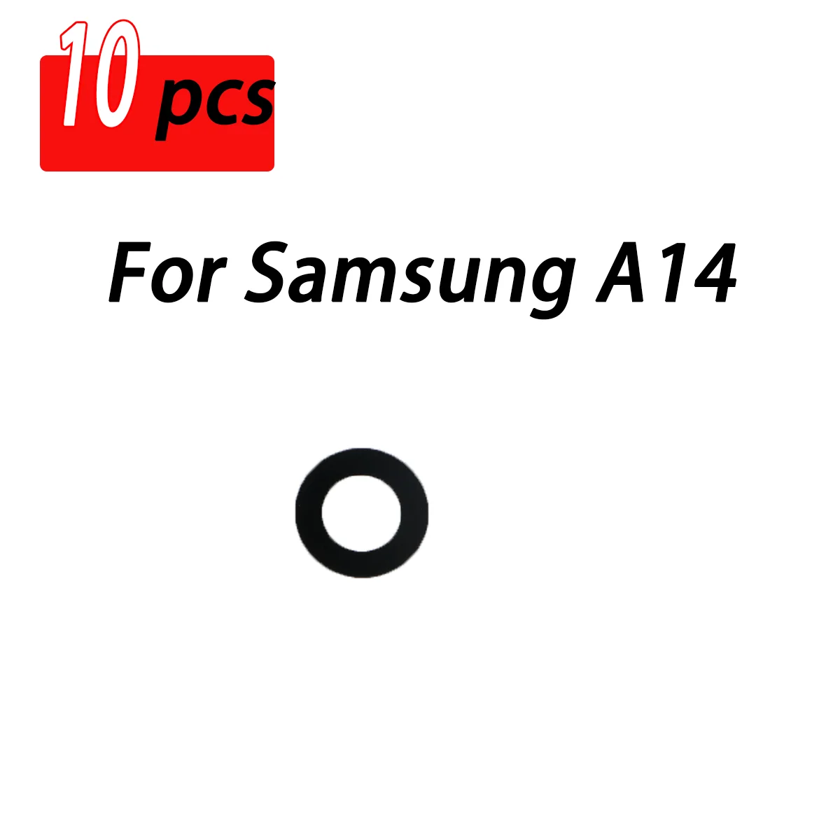 ELECTERMI Mobile Phone Lens 10 PCS Back Rear Camera Lens Glass Mobile Phone Replacement Repair Parts For Sam A14
ELECTERMI Mobile Phone Lens 10 PCS Back Rear Camera Lens Glass Mobile Phone Replacement Repair Parts For Sam A14