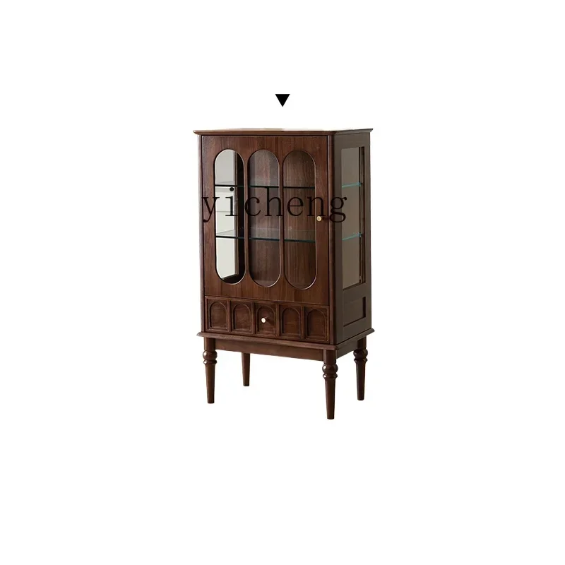 TQH retro solid wood wine cabinet display cabinet wall rack living room home glass storage cabinet
TQH retro solid wood wine cabinet display cabinet wall rack living room home glass storage cabinet