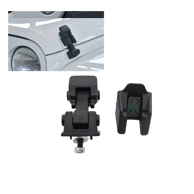 For 07-17 Jeep Rubicon Hood Buckle JK Original Car Model Engine Hood Side Lock Modification Accessories 1pcs
For 07-17 Jeep Rubicon Hood Buckle JK Original Car Model Engine Hood Side Lock Modification Accessories 1pcs