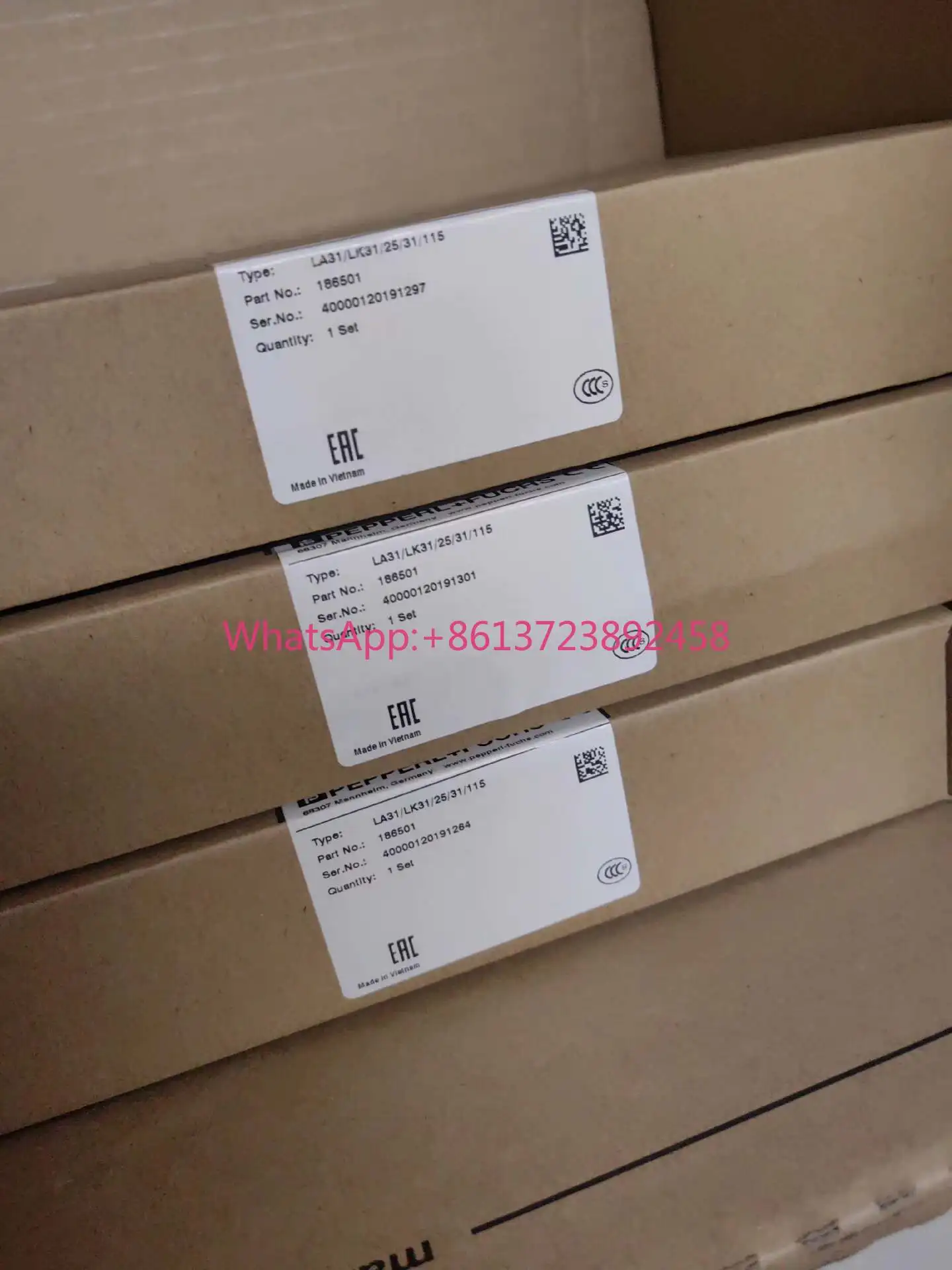 Germany Pepperl + Fuchs LA31/LK31/25/31/115 brand new original genuine, high quality
Germany Pepperl + Fuchs LA31/LK31/25/31/115 brand new original genuine, high quality