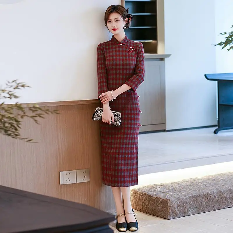 Новая китайская теплая шерстяная юбка миди с низким разрезом для повседневной носки, длина 7/8
Новая китайская теплая шерстяная юбка миди с низким разрезом для повседневной носки, длина 7/8