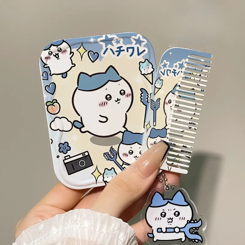 Cute Cartoon Chiikawaed Cosmetic Mirror Student Portable Foldable Mirror Comb 2-In-1 Anime Kawaii Birthday Gifts
Cute Cartoon Chiikawaed Cosmetic Mirror Student Portable Foldable Mirror Comb 2-In-1 Anime Kawaii Birthday Gifts