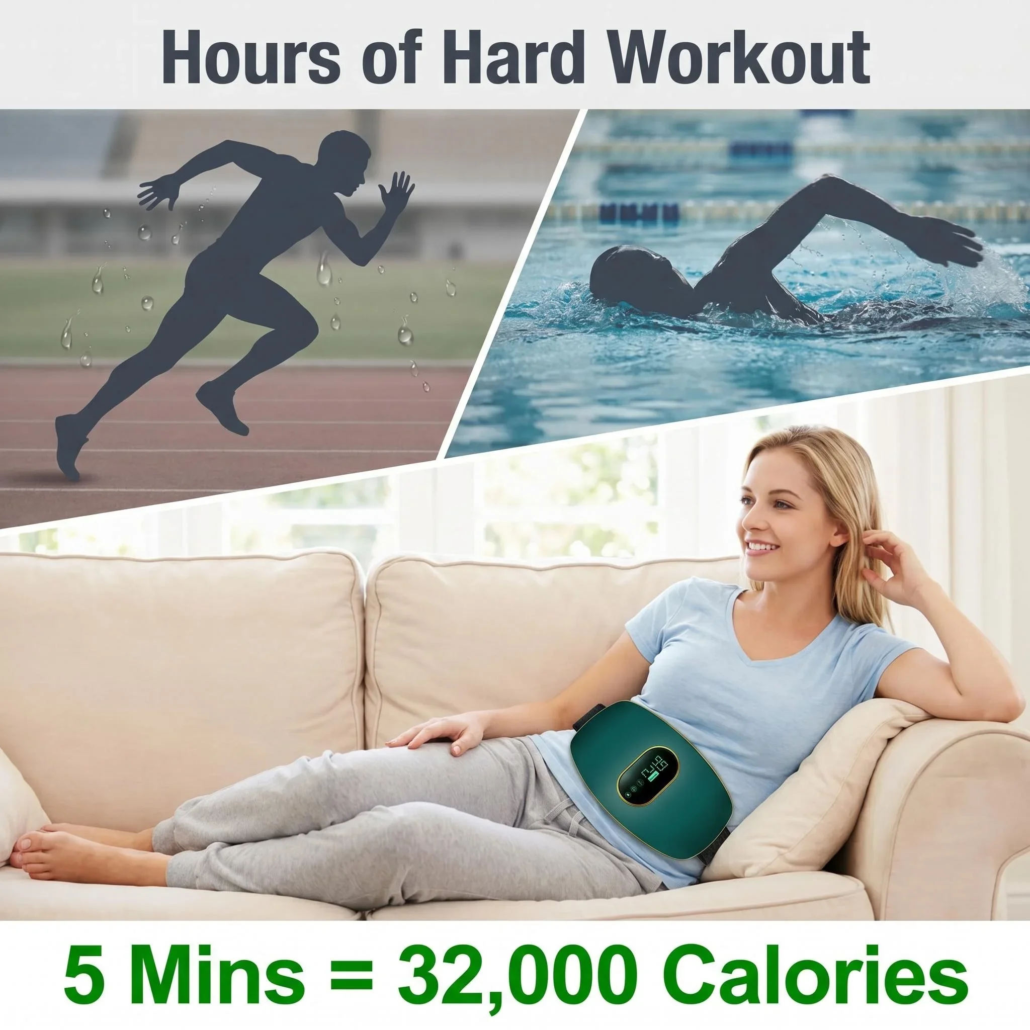 Abdominal Massager for Weight Loss Fat Burning Slimming Machine - Lazy Big Belly Thin Waist Solution
Abdominal Massager for Weight Loss Fat Burning Slimming Machine - Lazy Big Belly Thin Waist Solution