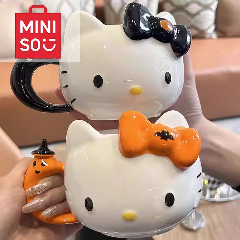 New Miniso Cartoon Sanrio Hellokitty Ceramic Cup 3d Stereoscopic Mug Kawaii Large-Capacity Coffee Cup Girl'S Birthday Gift
New Miniso Cartoon Sanrio Hellokitty Ceramic Cup 3d Stereoscopic Mug Kawaii Large-Capacity Coffee Cup Girl'S Birthday Gift