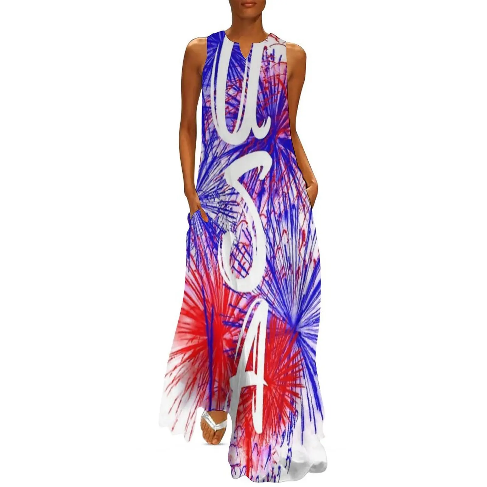 USA! USA! Long Dress summer dresses womens 2025 luxury woman party dress Women's clothing Women's summer dresses
USA! USA! Long Dress summer dresses womens 2025 luxury woman party dress Women's clothing Women's summer dresses