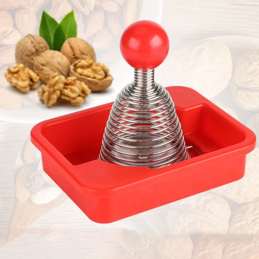 Stainless Steel Spiral Spring Nutcracker Effective Professional Walnut Plier with Base Tray Nut Shell Opener Living Room
Stainless Steel Spiral Spring Nutcracker Effective Professional Walnut Plier with Base Tray Nut Shell Opener Living Room