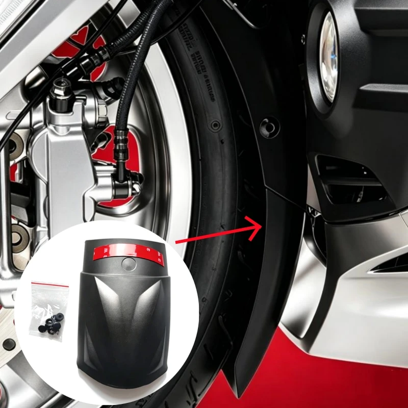 For Honda Goldwing GL1800 2018-2021 Front Mudguard Extension Fender Extender Motorcycle Mud Splash Guard Cover
For Honda Goldwing GL1800 2018-2021 Front Mudguard Extension Fender Extender Motorcycle Mud Splash Guard Cover