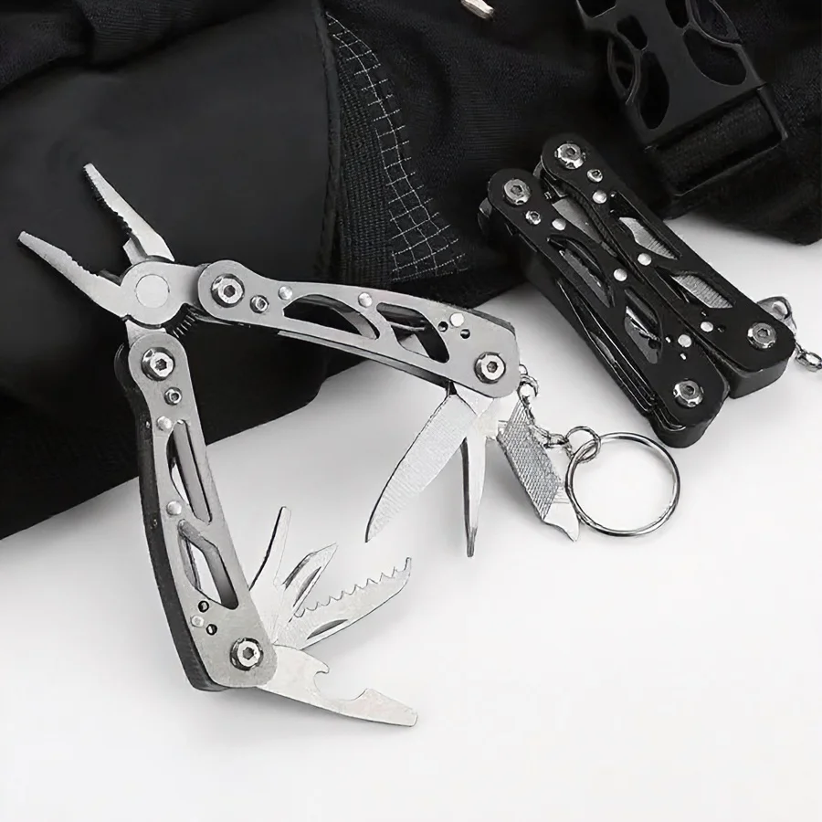 1PCS Tactical Multitool Knife Pliers Stainless Steel Multi-Tool,Portable Mini EDC Camping Outdoor Survival Gear Tactical Knife
1PCS Tactical Multitool Knife Pliers Stainless Steel Multi-Tool,Portable Mini EDC Camping Outdoor Survival Gear Tactical Knife