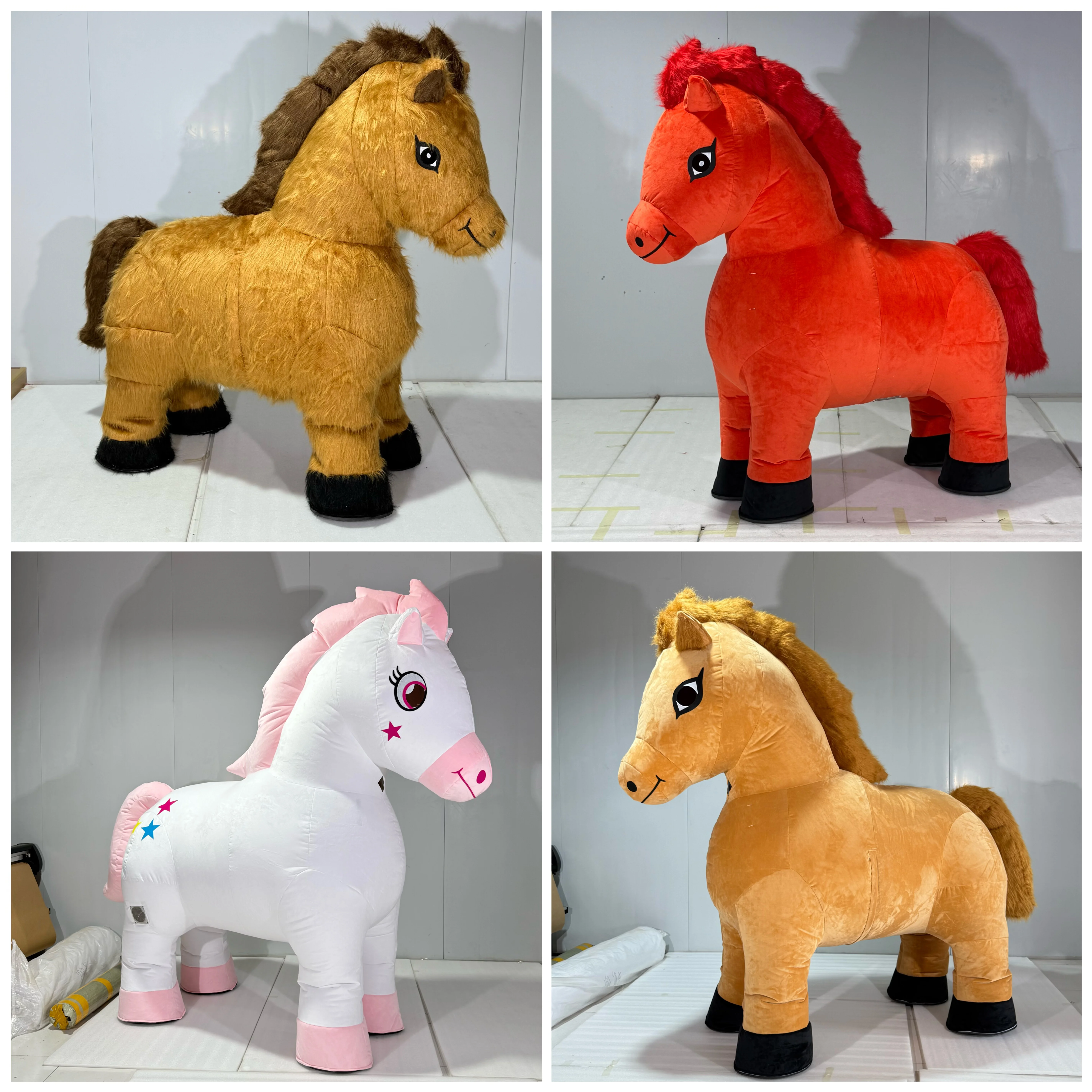 2m/2.6m Inflatable Rainbow Horse Unicorn Mascot Costume Cartoon Animal Outfits for Christmas Festival Party No Battery
2m/2.6m Inflatable Rainbow Horse Unicorn Mascot Costume Cartoon Animal Outfits for Christmas Festival Party No Battery