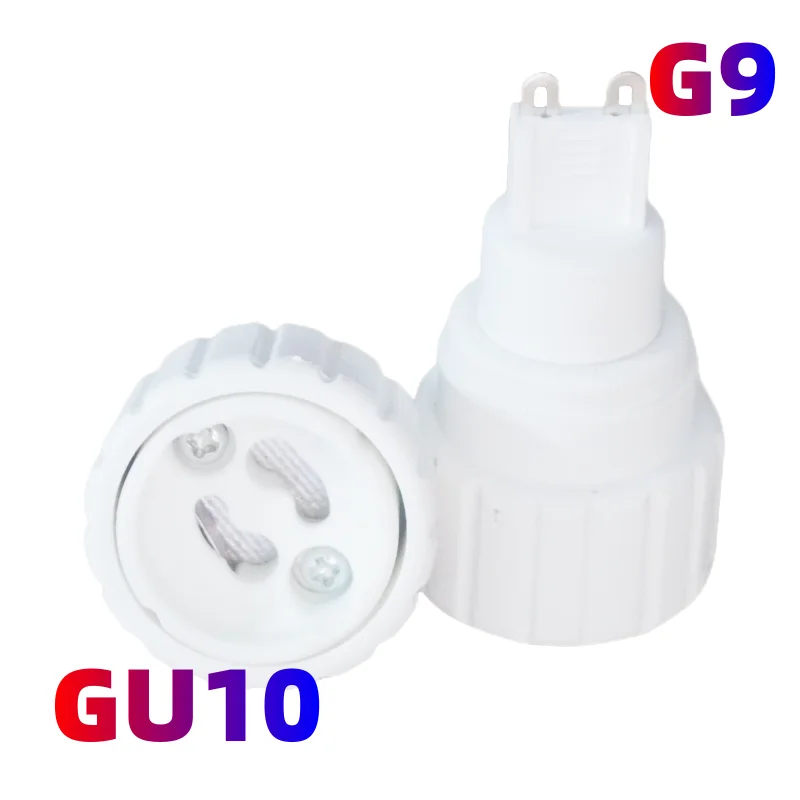 G9 To GU10 Lamp Holder Adapter Base Light Bulb Lamp Adapter Holder Socket Converter Lamp Bases Screw LED 220V 5A PBT Material
G9 To GU10 Lamp Holder Adapter Base Light Bulb Lamp Adapter Holder Socket Converter Lamp Bases Screw LED 220V 5A PBT Material