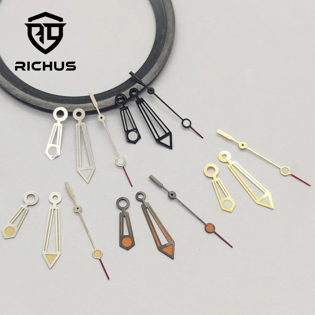 Стрелки часов RICHUS NH35 Серебряные стрелки часов Зеленые светящиеся подходят для NH34 NH35 NH36 ETA2824 2836 Механизм Miyota8215-DG
Стрелки часов RICHUS NH35 Серебряные стрелки часов Зеленые светящиеся подходят для NH34 NH35 NH36 ETA2824 2836 Механизм Miyota8215-DG
