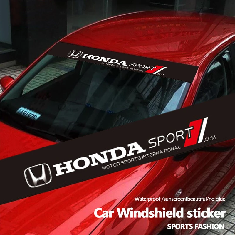Car Front Rear Windshield Decoration Sticker For Honda Civic FIT Accord Prelude CRV 5th City CRZ CRX Jazz HRV Pilot Odyssey
Car Front Rear Windshield Decoration Sticker For Honda Civic FIT Accord Prelude CRV 5th City CRZ CRX Jazz HRV Pilot Odyssey