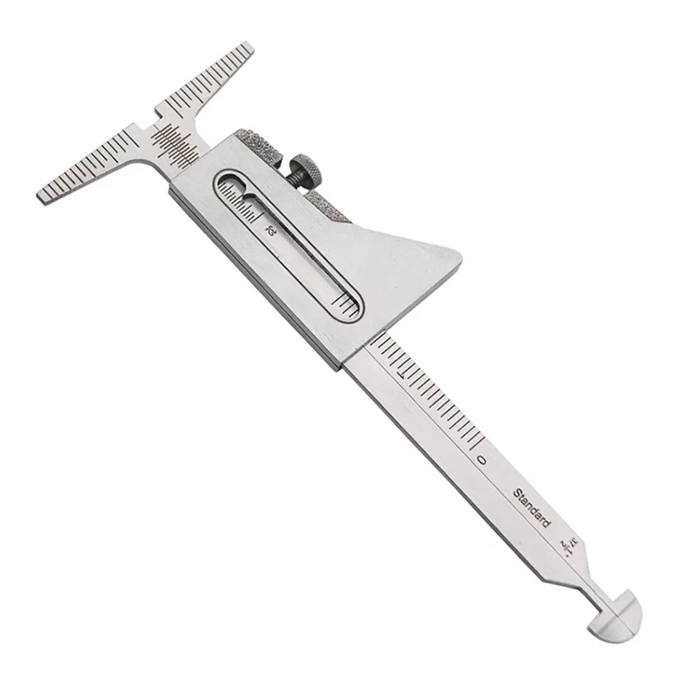 Pipe Measurement Task Stainless Steel Caliper Dual Measurement Gauge Dual Measurement Instrument Calipers 158*64mm
Pipe Measurement Task Stainless Steel Caliper Dual Measurement Gauge Dual Measurement Instrument Calipers 158*64mm