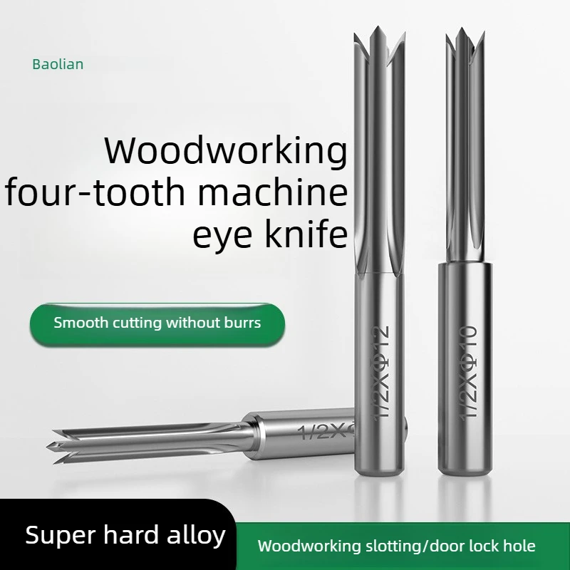 Mortise and Tenon Hole Opener, Mortise and Tenon Structure Slotting,High-strength Four-edge, Special Drill Bit for Woodworking
Mortise and Tenon Hole Opener, Mortise and Tenon Structure Slotting,High-strength Four-edge, Special Drill Bit for Woodworking