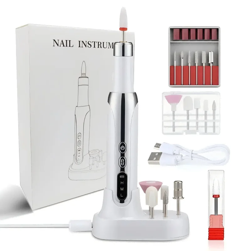 Electric nail polisher nail polish remover dead skin remover three-speed two-way adjustment home nail polisher
Electric nail polisher nail polish remover dead skin remover three-speed two-way adjustment home nail polisher
