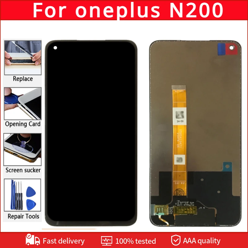 6.49" IPS For Oneplus N200 DE2118 LCD Display Touch Screen Digitizer Assembly
6.49" IPS For Oneplus N200 DE2118 LCD Display Touch Screen Digitizer Assembly