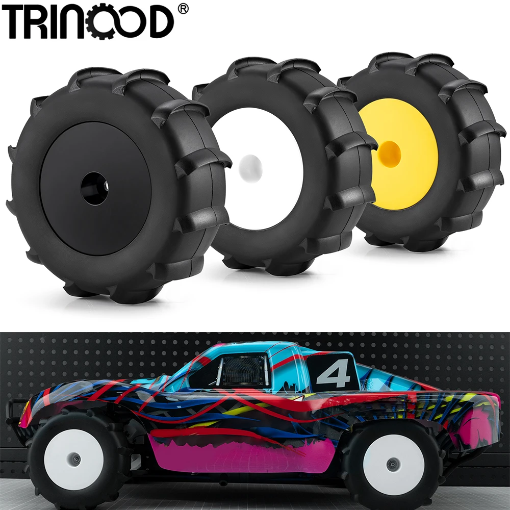 TRINOOD 4PCS Sand Snow Wheel Tires Hubs for 1/10 RC Car Short Course Truck Upgrade Parts
TRINOOD 4PCS Sand Snow Wheel Tires Hubs for 1/10 RC Car Short Course Truck Upgrade Parts