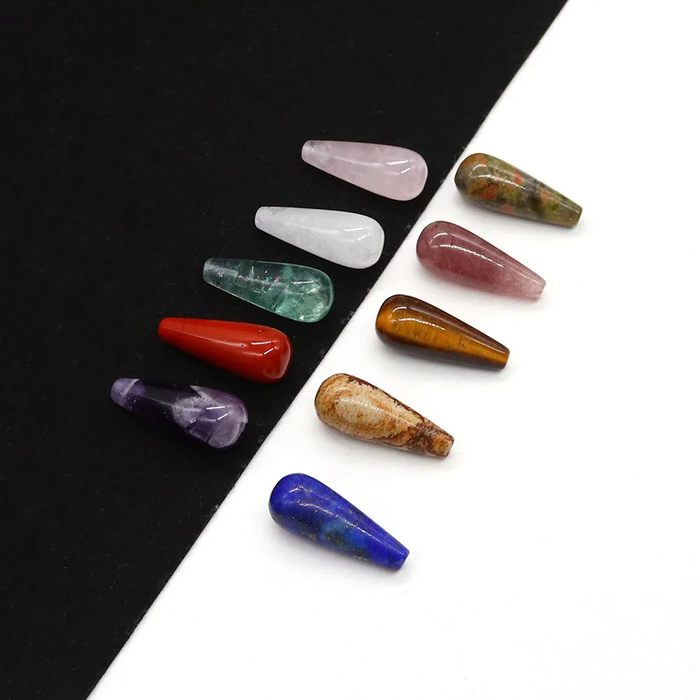 Half Hole Water Drop Beads Natural Stone Quartz Jade Healing Crystal Beads for Jewelry Making DIY Handmade Bracelet Earrings
Half Hole Water Drop Beads Natural Stone Quartz Jade Healing Crystal Beads for Jewelry Making DIY Handmade Bracelet Earrings