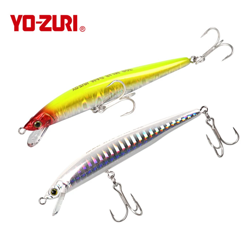 Japan YO-ZURI Backwind Long Casting Floating Minnow R1533 Road Runner False Bait Boat Fishing Sea Fishing Warbler Lure
Japan YO-ZURI Backwind Long Casting Floating Minnow R1533 Road Runner False Bait Boat Fishing Sea Fishing Warbler Lure