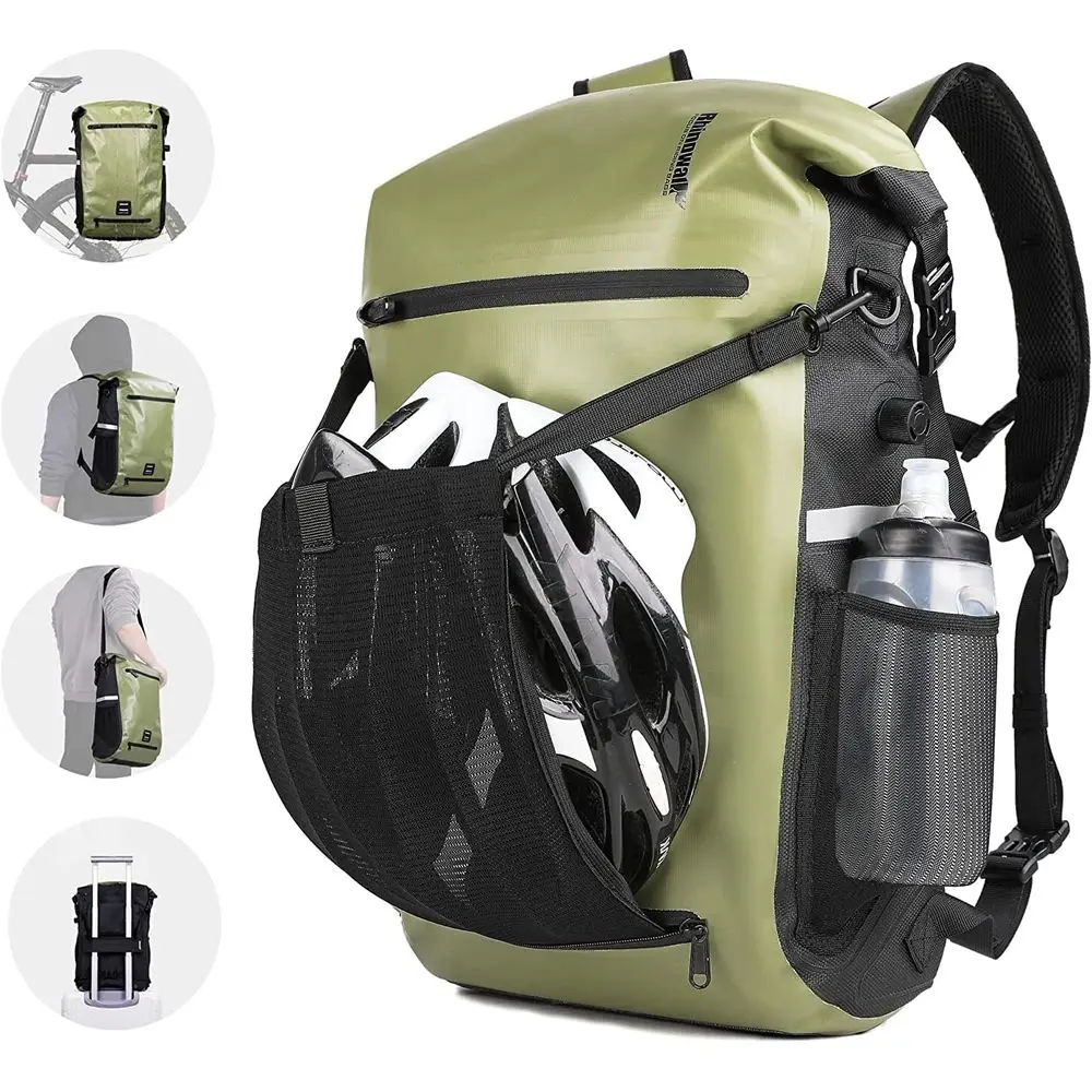 22L Waterproof Bicycle Rear Rack Panniers Bag for Cycling Travel and Riding
22L Waterproof Bicycle Rear Rack Panniers Bag for Cycling Travel and Riding