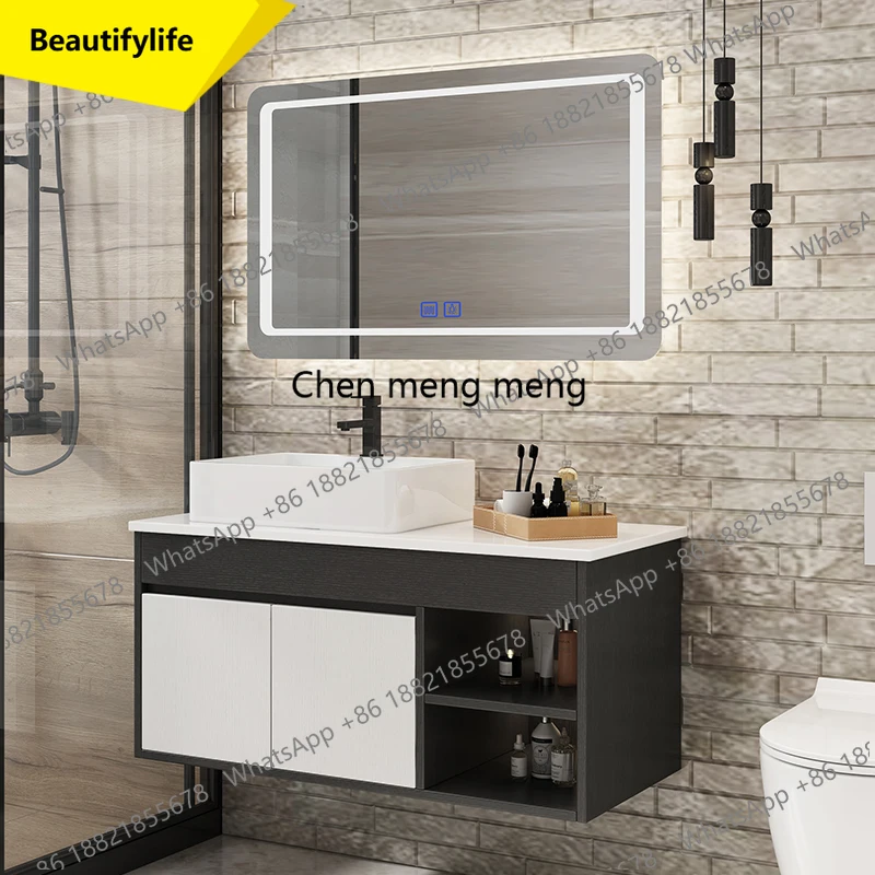 A17 Marble Modern Bathroom Cabinet Luxury Integrated Storage Mirror Bathroom Cabinet Organizer Makeup Mobile Bagno Home Acce
A17 Marble Modern Bathroom Cabinet Luxury Integrated Storage Mirror Bathroom Cabinet Organizer Makeup Mobile Bagno Home Acce