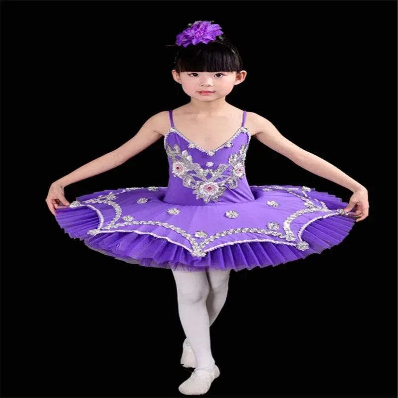 New Girls Professional Ballet Tutu Puff Sleeve Tulle Ballerina Dress Gymnastics Leotard Pancake Tutu Dance Costume For Girl
New Girls Professional Ballet Tutu Puff Sleeve Tulle Ballerina Dress Gymnastics Leotard Pancake Tutu Dance Costume For Girl