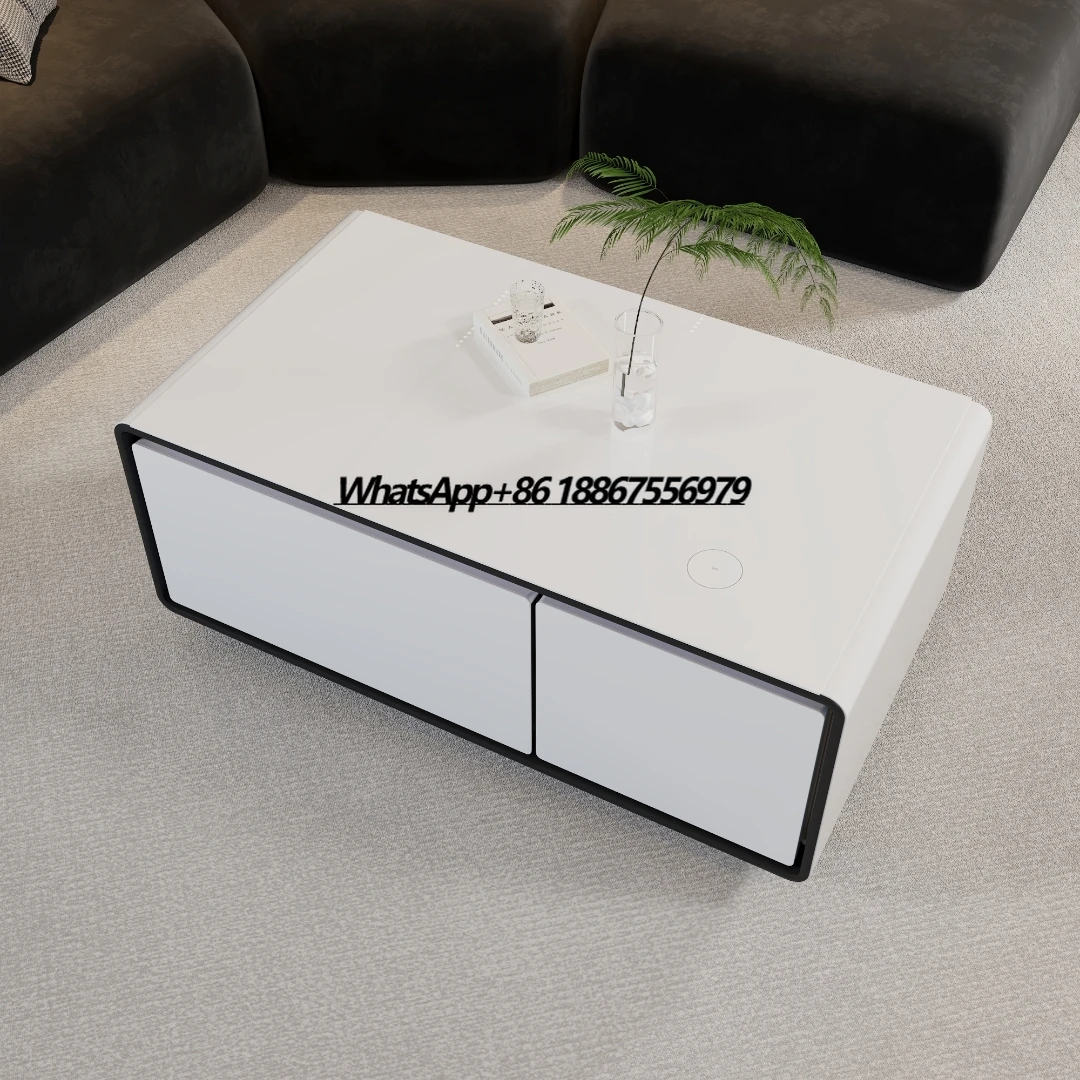 New Mini Refrigerator Smart Coffee Table With 2 Refrigerator Drawers Wireless Charging Coffee Table Smart Furniture
New Mini Refrigerator Smart Coffee Table With 2 Refrigerator Drawers Wireless Charging Coffee Table Smart Furniture