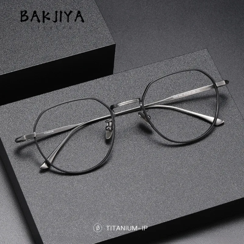New luxury pure titanium eyeglasses frames men 2025 Japanese designer titanium eyeglass frames prescription glasses frames women
New luxury pure titanium eyeglasses frames men 2025 Japanese designer titanium eyeglass frames prescription glasses frames women