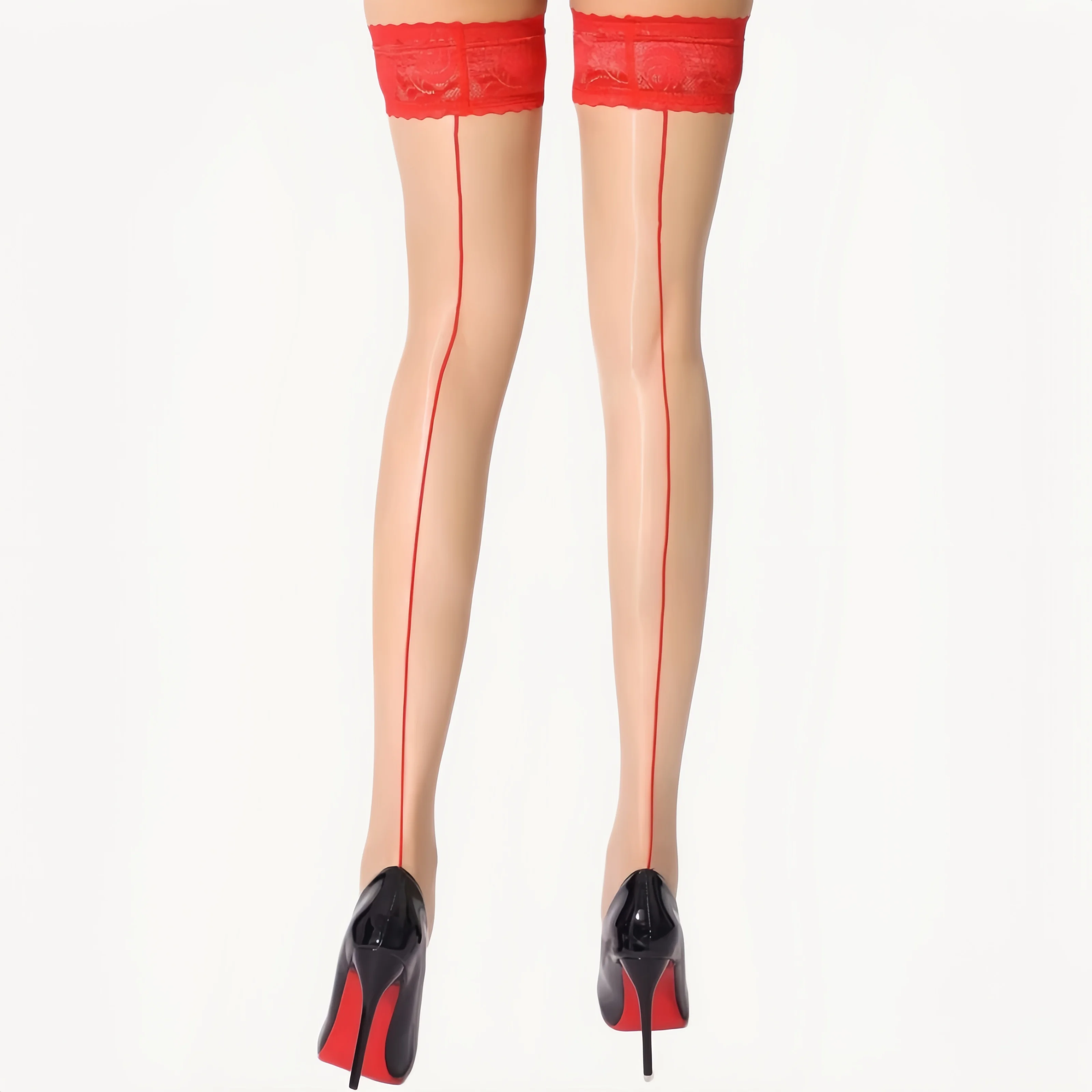 1D Summer Ultra Thin Stockings Foot Shaped Back Line Hold Up Silicone Stockings Women Vintage Lace Floral Top Over Knee Socks
1D Summer Ultra Thin Stockings Foot Shaped Back Line Hold Up Silicone Stockings Women Vintage Lace Floral Top Over Knee Socks