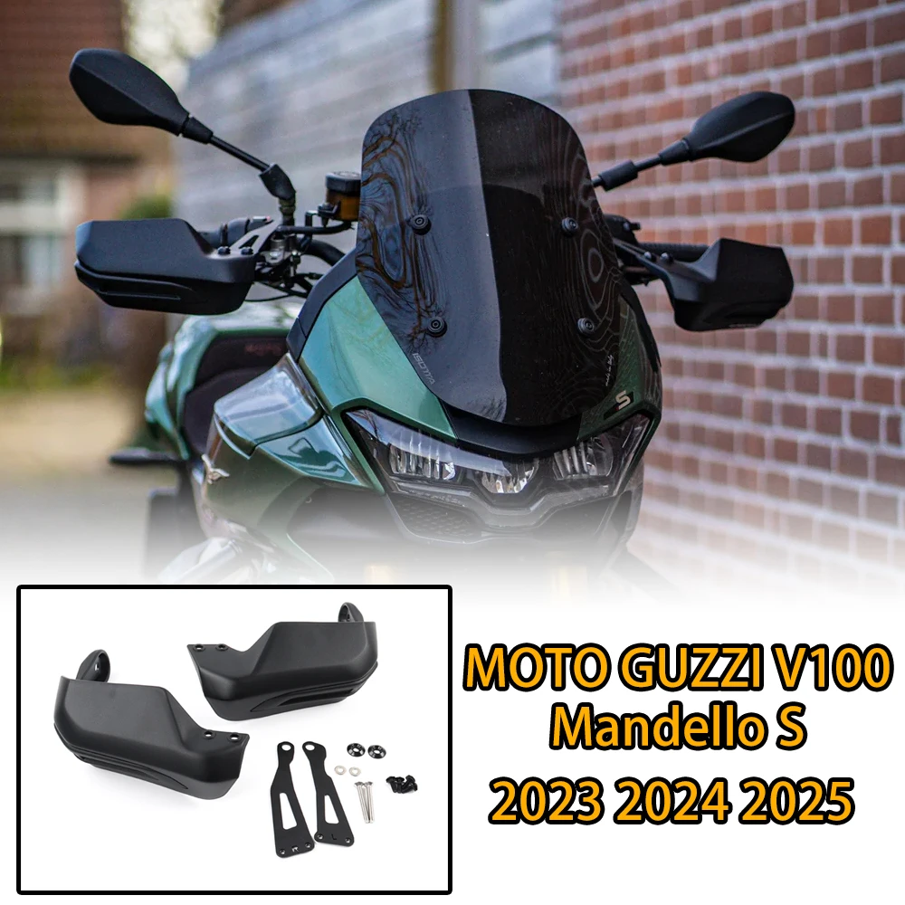 Upgraded Nylon Hand Guards for MOTO GUZZI V100 Mandello S 2023-2024 - Protective, Lightweight & Adventure Fit
Upgraded Nylon Hand Guards for MOTO GUZZI V100 Mandello S 2023-2024 - Protective, Lightweight & Adventure Fit