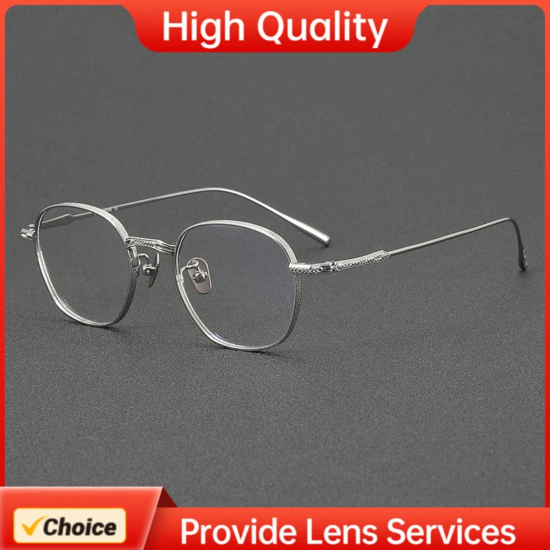 Top Quality Naito Kumahachisaku Style Handmade Small Glasses Luxury Retro Pure Titanium Eyeglasses Frame for Lady Girl N-301
Top Quality Naito Kumahachisaku Style Handmade Small Glasses Luxury Retro Pure Titanium Eyeglasses Frame for Lady Girl N-301