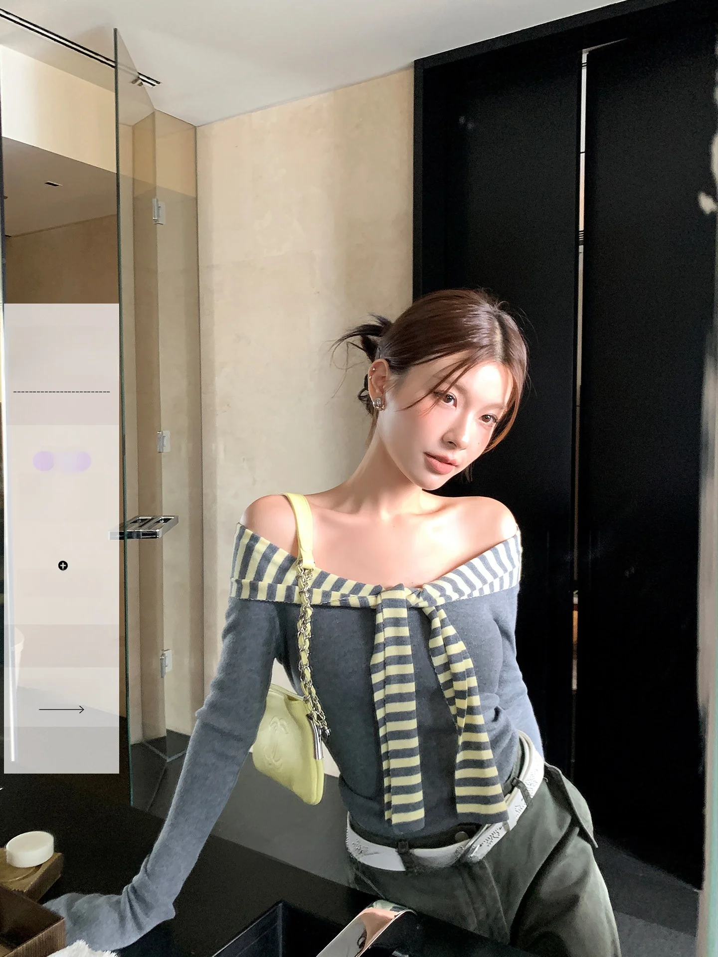 LIONE Nautical Miu Series Design Sense Color Block Striped Sash Fake Two-Piece Knitted Sweater Casual Style Slim Fit Long Sle...
LIONE Nautical Miu Series Design Sense Color Block Striped Sash Fake Two-Piece Knitted Sweater Casual Style Slim Fit Long Sle...