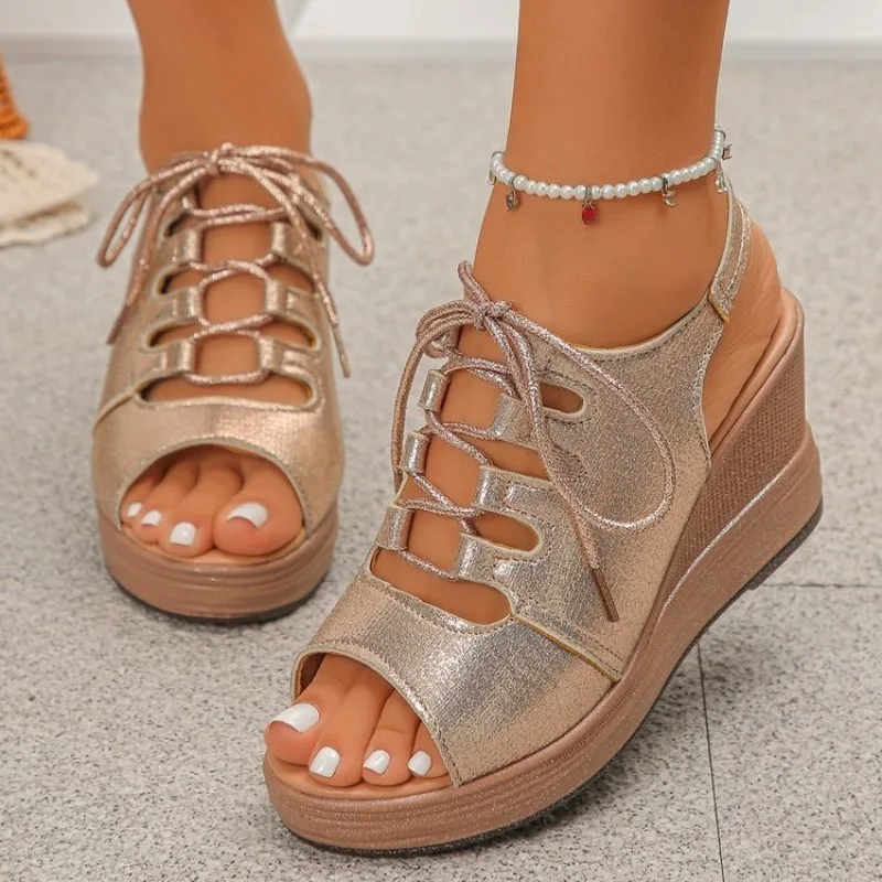 Women Sandals Summer New Wedges Platform Sandals Women Sexy High Heels Shoes Peep Toe Open To Walking Designer Sandals Women
Women Sandals Summer New Wedges Platform Sandals Women Sexy High Heels Shoes Peep Toe Open To Walking Designer Sandals Women