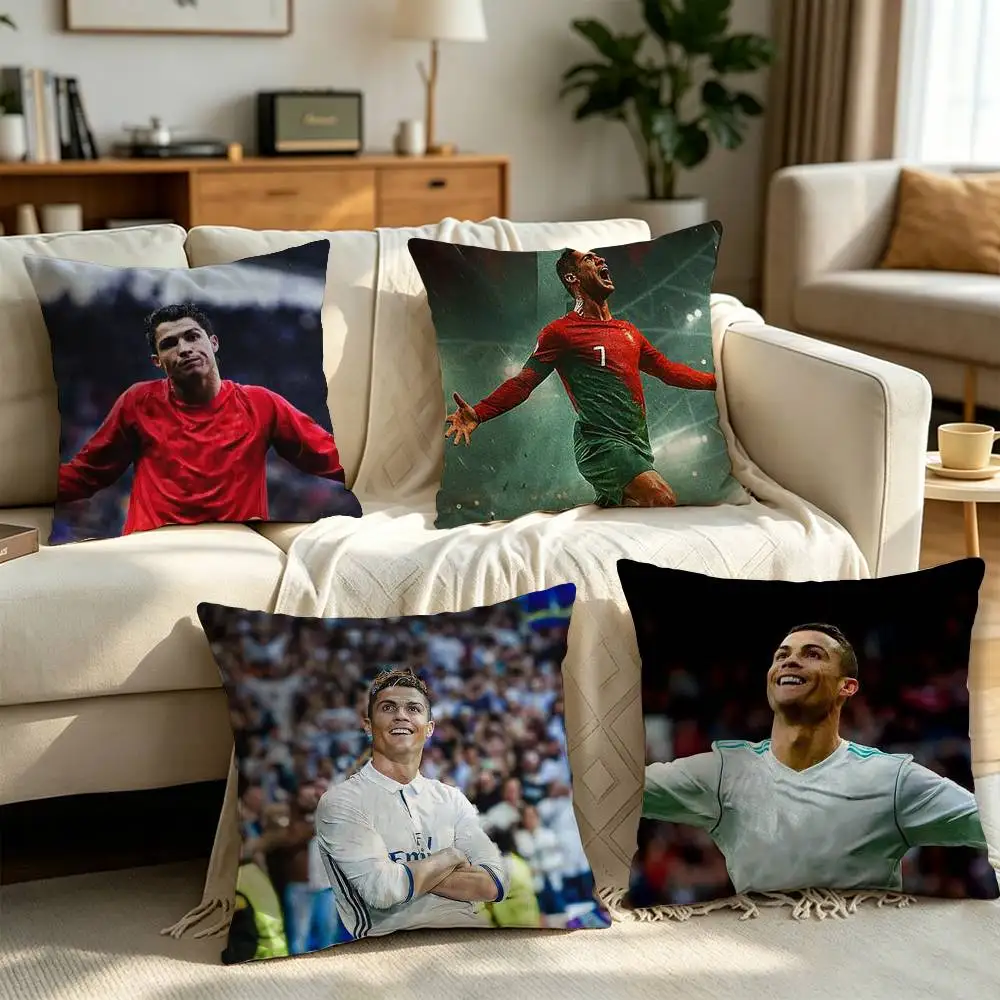 Cristiano Ronaldo Pillow cover Soft Microfiber Pillowcase Home Sofa Decor Surprise Decorative printed.
Cristiano Ronaldo Pillow cover Soft Microfiber Pillowcase Home Sofa Decor Surprise Decorative printed.