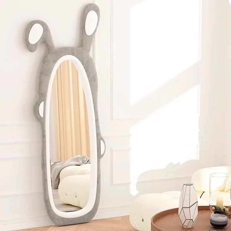 Rabbit Long Aesthetic Mirror Standing Girls Nordic Luxury Design Full Body Mirror Decorative Frame Unique Espelho Home Decor
Rabbit Long Aesthetic Mirror Standing Girls Nordic Luxury Design Full Body Mirror Decorative Frame Unique Espelho Home Decor
