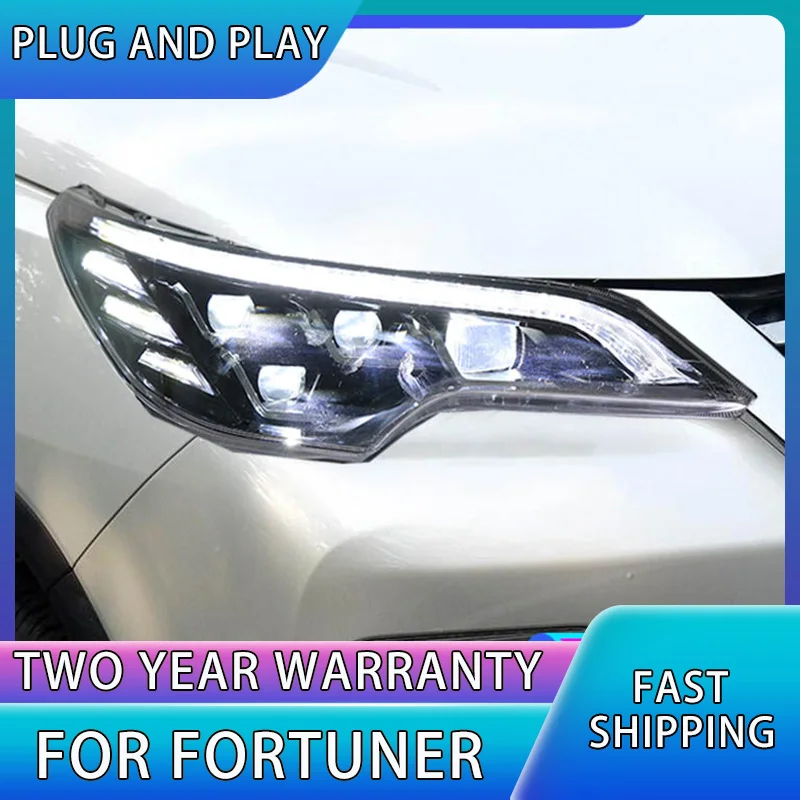Car Lights for Toyota Fortuner LED Headlight 2016-2020 Head Lamp Drl Dynamic Signal Projector Lens Automotive Accessories
Car Lights for Toyota Fortuner LED Headlight 2016-2020 Head Lamp Drl Dynamic Signal Projector Lens Automotive Accessories