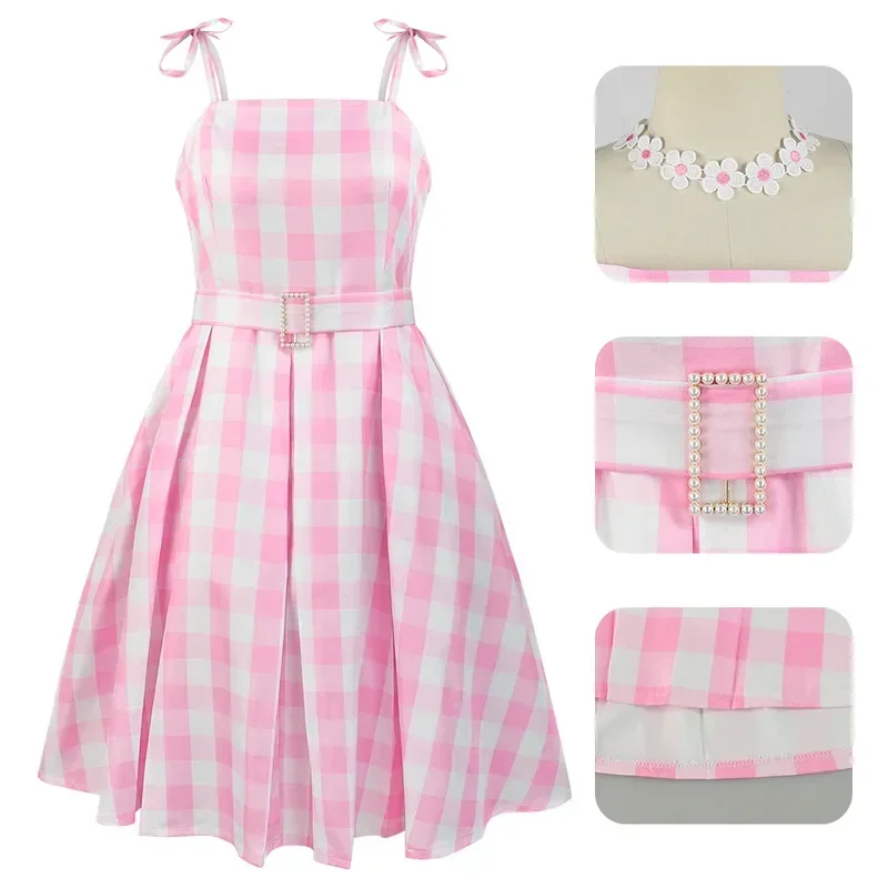 EE01 Movie Barbiee Cosplay Costume Halloween Princess Dress Delancy Princess Outfit Women School Uniform Top Skirts Carnival&0Ww
EE01 Movie Barbiee Cosplay Costume Halloween Princess Dress Delancy Princess Outfit Women School Uniform Top Skirts Carnival&0Ww