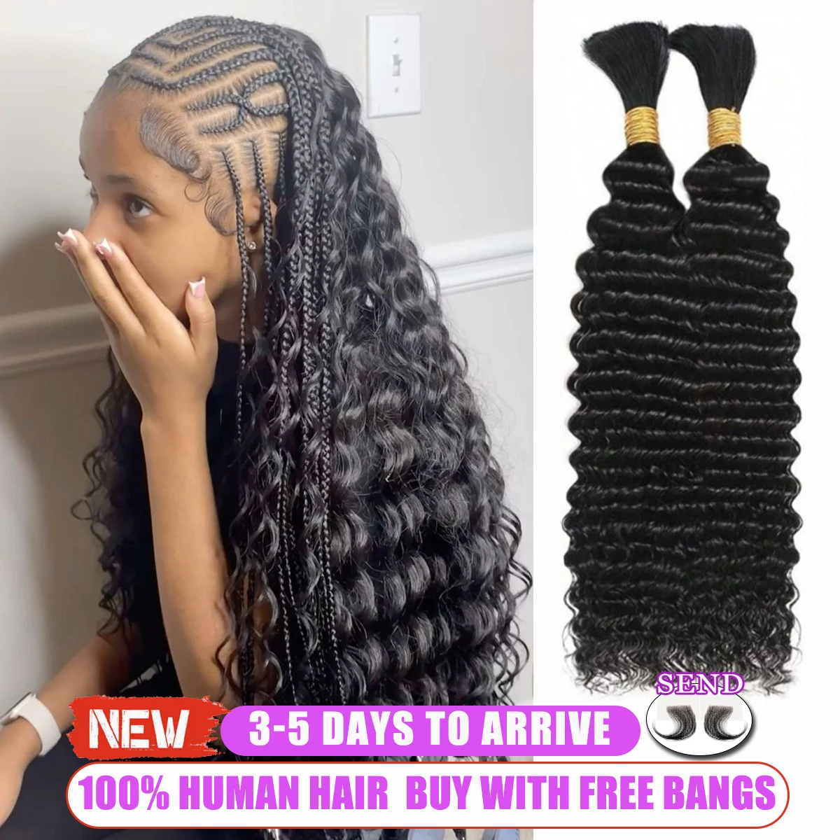 16A Плетение волос Глубокая волна Вьющиеся человеческие волосы для плетения Наращивание 100% необработанные без утка Массовые бразильские необработанные человеческие волосы
16A Плетение волос Глубокая волна Вьющиеся человеческие волосы для плетения Наращивание 100% необработанные без утка Массовые бразильские необработанные человеческие волосы