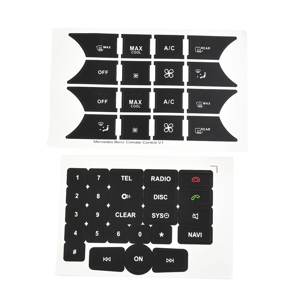 1x Repair Button Door Steering A/C Window Radio Stickers Car Stickers For Mercedes For Benz 2007-2014 Decals Accessories
1x Repair Button Door Steering A/C Window Radio Stickers Car Stickers For Mercedes For Benz 2007-2014 Decals Accessories