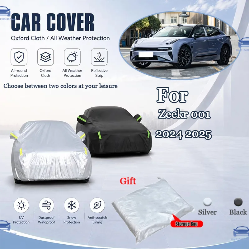 For Zeekr 001 2024 2025 All Weather Oxford Car Cover Uv Snow Dustproof Reflective Strip Outdoor Protection
For Zeekr 001 2024 2025 All Weather Oxford Car Cover Uv Snow Dustproof Reflective Strip Outdoor Protection