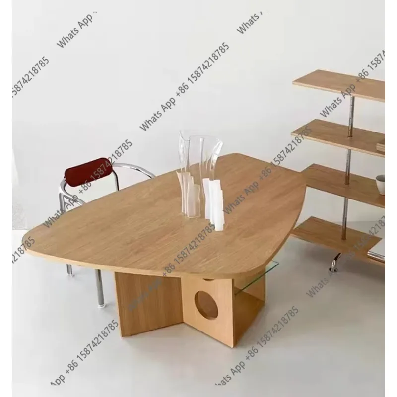C Nordic Wabi-sandy Wind Special-shaped Irregular Dining Table Household Solid Wood Creative Negotiation Conference Table Design
C Nordic Wabi-sandy Wind Special-shaped Irregular Dining Table Household Solid Wood Creative Negotiation Conference Table Design