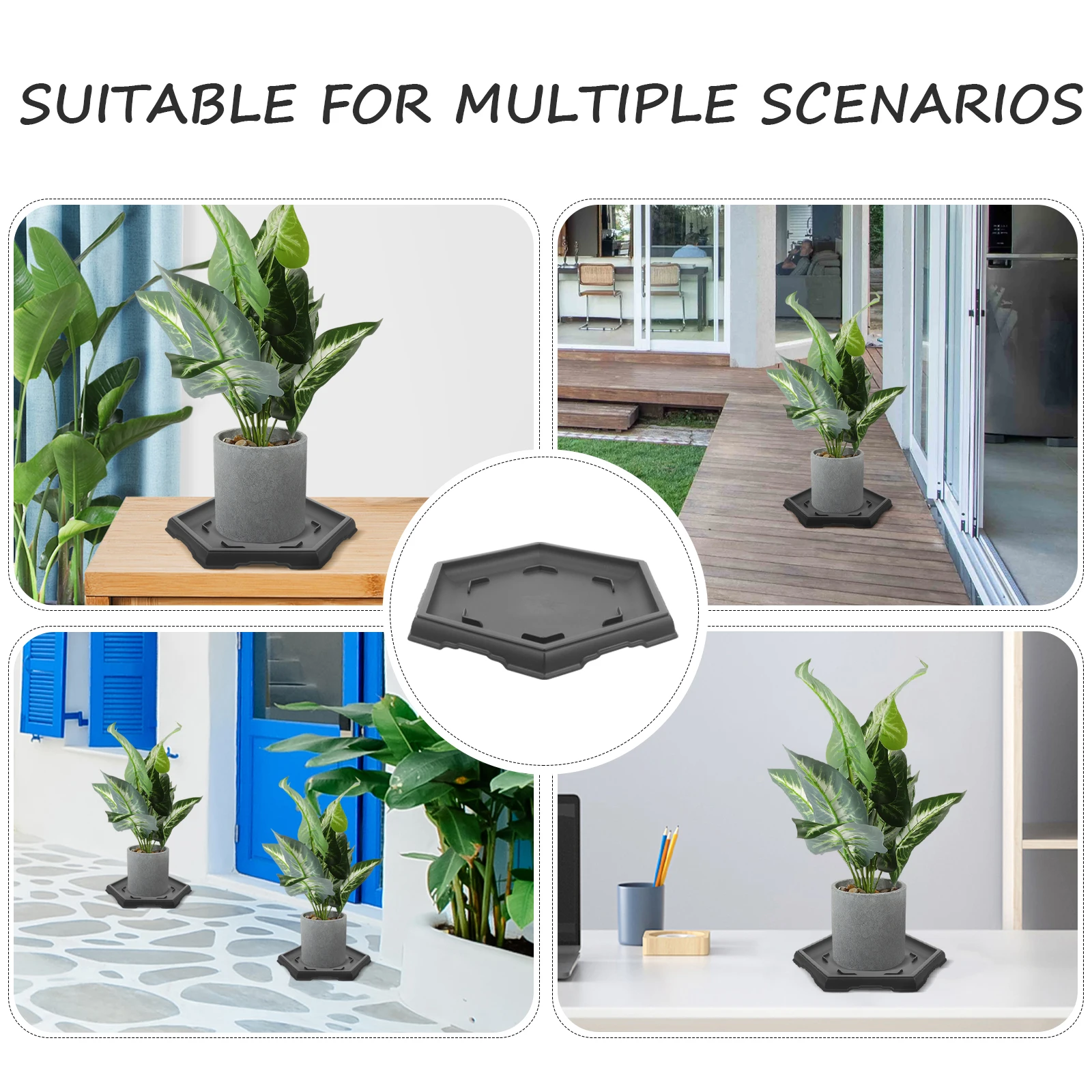 2pcs Rectangular Plant Trays Durable Materials Prevent Water Flow Use Flower Pot Saucer Plant Plates 
2pcs Rectangular Plant Trays Durable Materials Prevent Water Flow Use Flower Pot Saucer Plant Plates