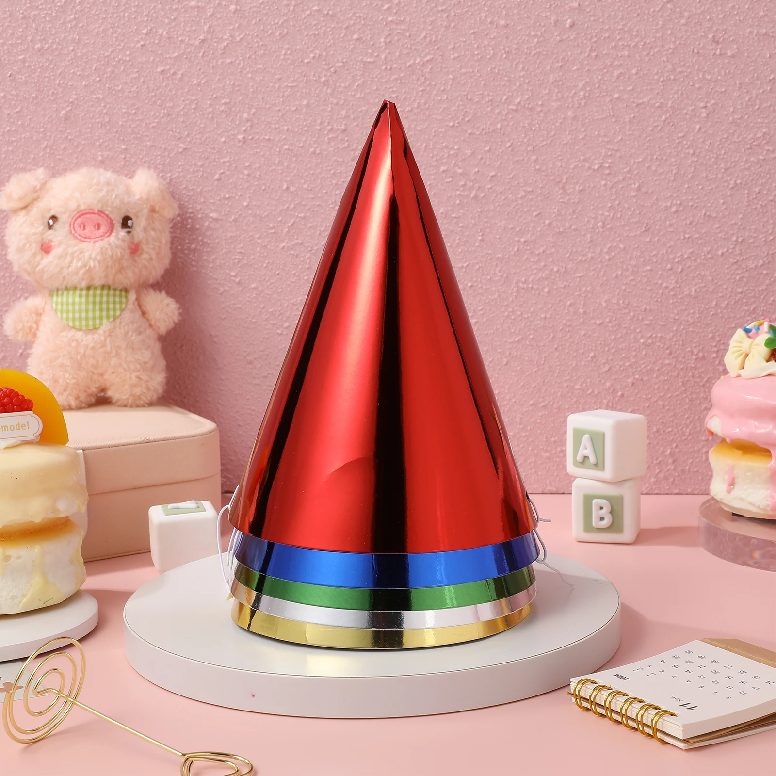 15pcs Colorful Birthday Party Hats Fun Cone Hats Adult Party Favors Festive Headdress Decorative Headwear For Weddings
15pcs Colorful Birthday Party Hats Fun Cone Hats Adult Party Favors Festive Headdress Decorative Headwear For Weddings