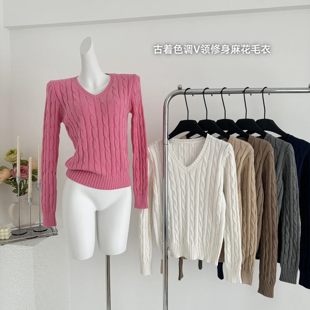 2025 Autumn Winter Women Vintage Pullovers Long Sleeve Cuddly Sweater V-Neck Knitwear Jumper Old Money Thick Solid Color Simple
2025 Autumn Winter Women Vintage Pullovers Long Sleeve Cuddly Sweater V-Neck Knitwear Jumper Old Money Thick Solid Color Simple