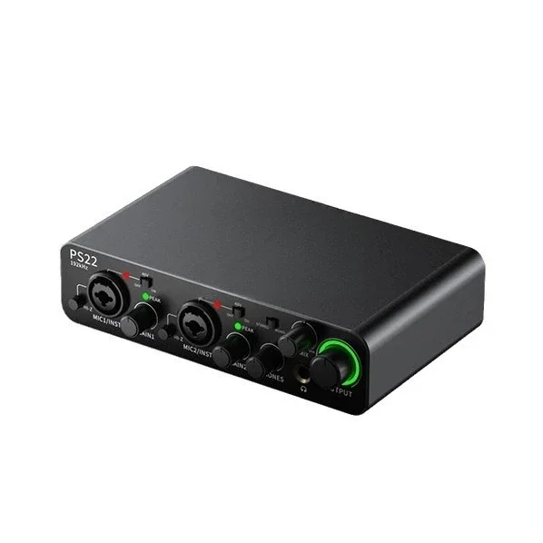 PS22 sound card singing, live broadcast dedicated advanced, professional high PC and console game broadcast
PS22 sound card singing, live broadcast dedicated advanced, professional high PC and console game broadcast