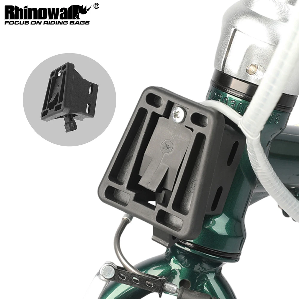 Rhinowalk Bike Front Rack Bag Adapter Suitable For Brompton / DAHON Screw Or Strap Installation Heat-Resistant Bike Accessories
Rhinowalk Bike Front Rack Bag Adapter Suitable For Brompton / DAHON Screw Or Strap Installation Heat-Resistant Bike Accessories