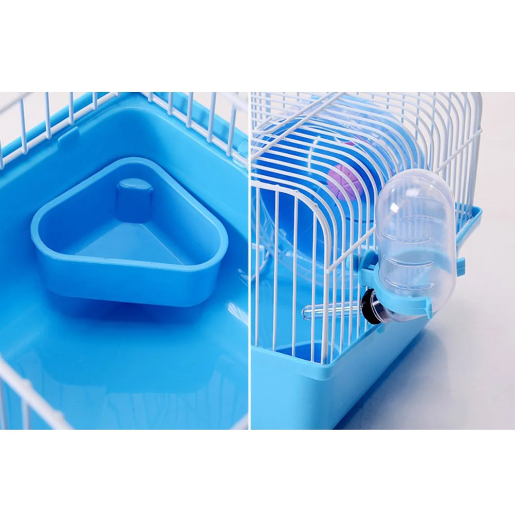 Delicate Blue Hamster Isolation Cage Premium Plastic Iron Wire Pet Cage for Small Animals Multi-Functional Play
Delicate Blue Hamster Isolation Cage Premium Plastic Iron Wire Pet Cage for Small Animals Multi-Functional Play