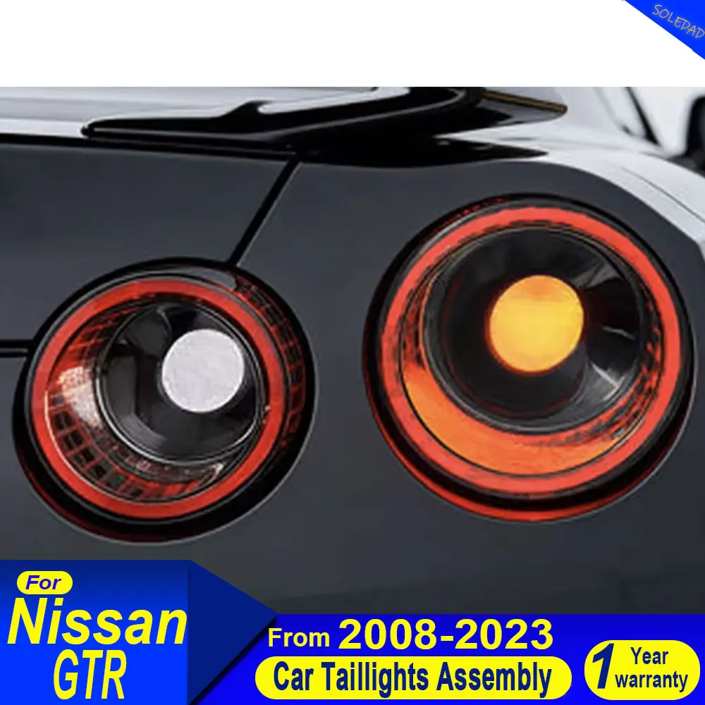Car Taillights For Nissan GTR GT-R R35 2008 2009 2010- 2024 Taillamp Rear Sequential Fog Brake Turn Signal Lamp Reverse Light
Car Taillights For Nissan GTR GT-R R35 2008 2009 2010- 2024 Taillamp Rear Sequential Fog Brake Turn Signal Lamp Reverse Light