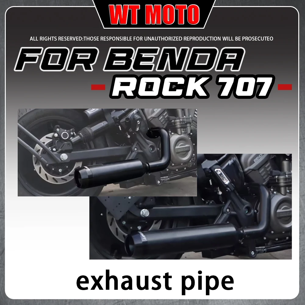 For BENDA ROCK 707 707Ultra 707Pro Modified Exhaust Muffler Deep Bass Non-Cracking Horse Hoof Tone
For BENDA ROCK 707 707Ultra 707Pro Modified Exhaust Muffler Deep Bass Non-Cracking Horse Hoof Tone